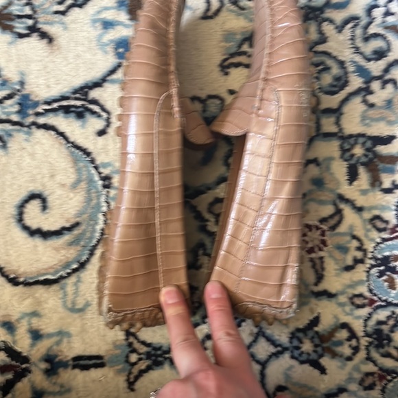 M. Gemi Driver Loafers Croc Tan 38.5 - Picture 8 of 8